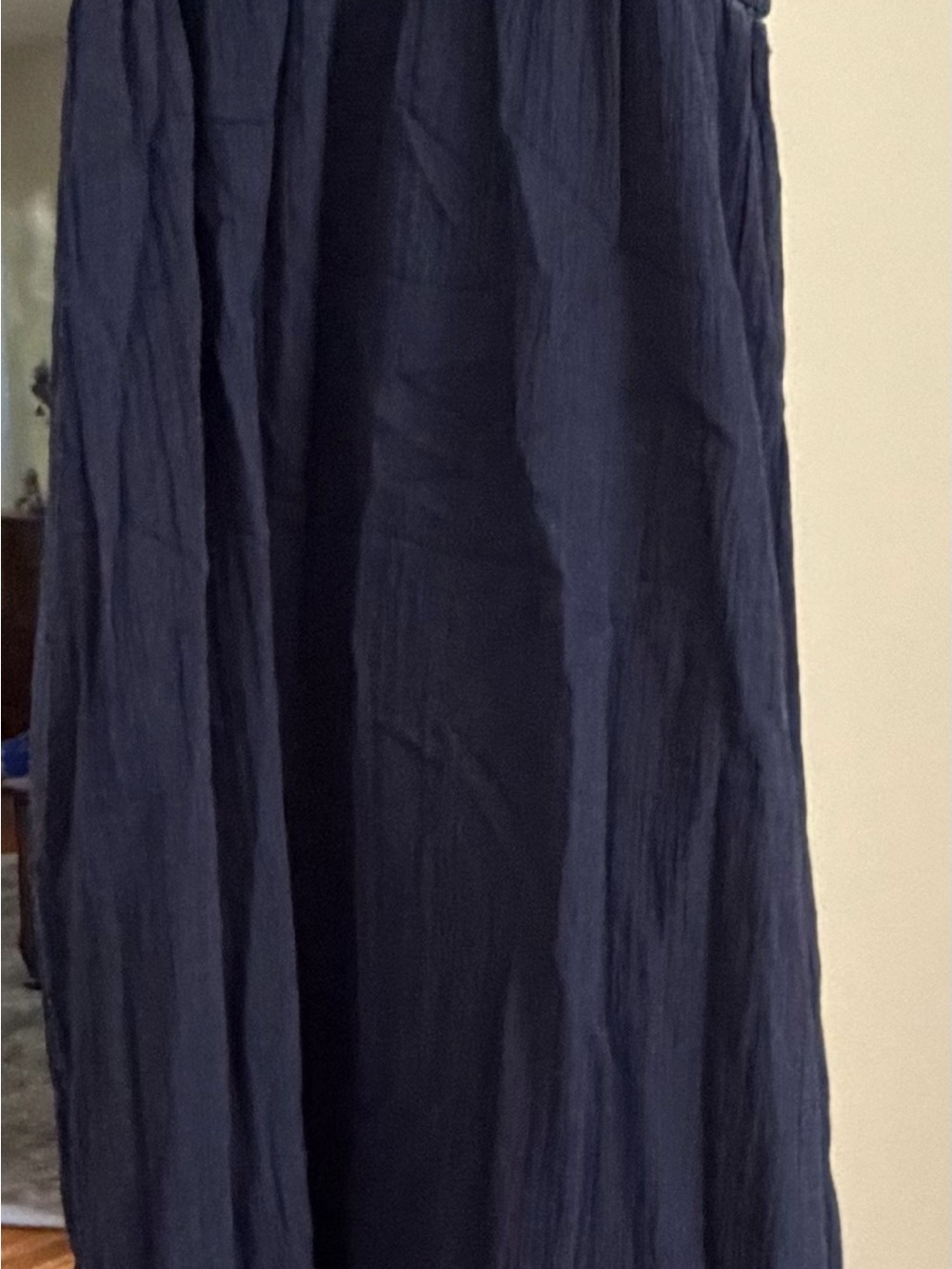 Classic Navy Maxi Dress
